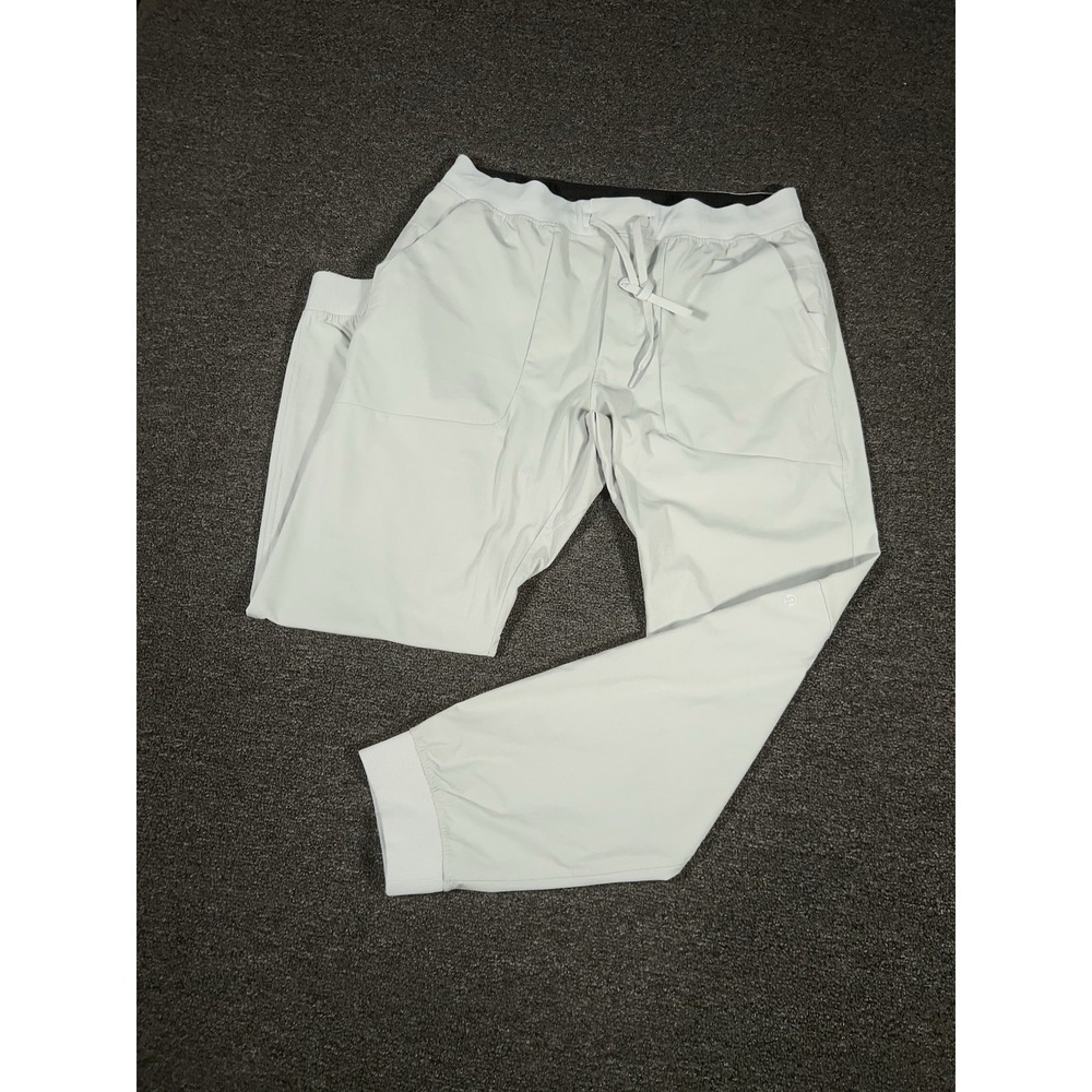 Lululemon Pants Mens XL Gray Woven Joggers ABC Warpstreme Running Athletic